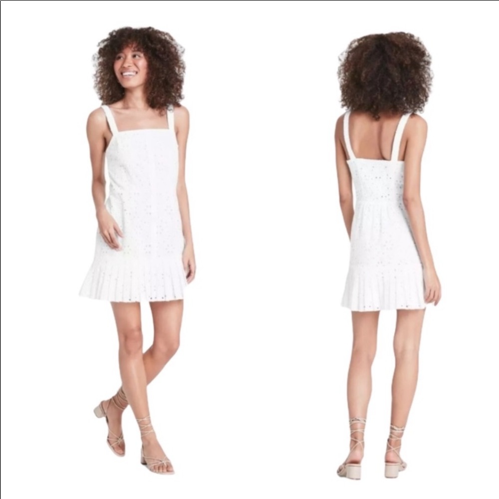 Alexis x Target White Eyelet Mini Dress
